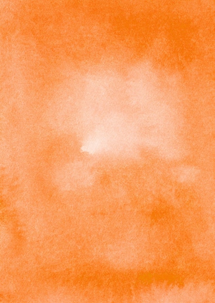 Textura de fondo degradado acuarela naranja abstracta