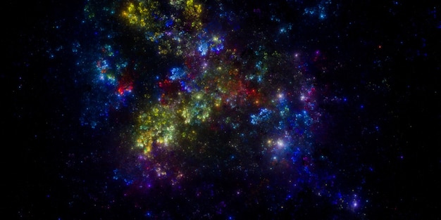 Textura de fondo del espacio exterior estrellado