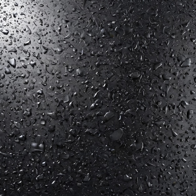 textura de fondo gotas de agua en un fondo negro