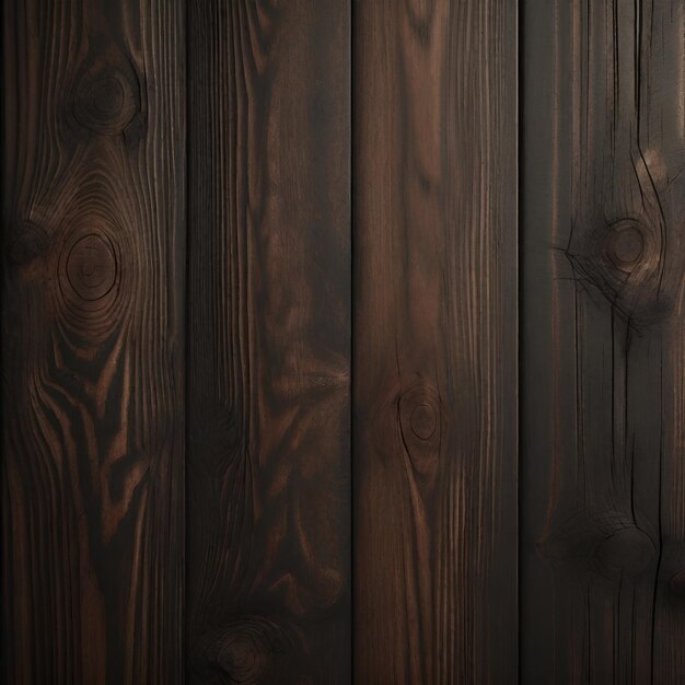 Textura de fondo de grano de madera oscura con viejo patrón natural IA generativa