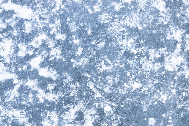Textura de fondo de hielo con nieve para el fondo