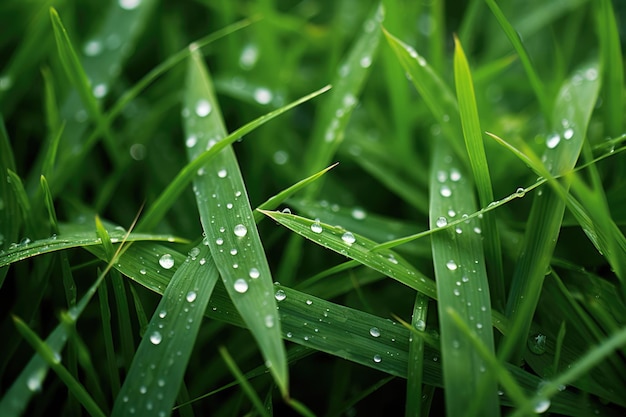 La textura de fondo de la hierba de primavera de Natures