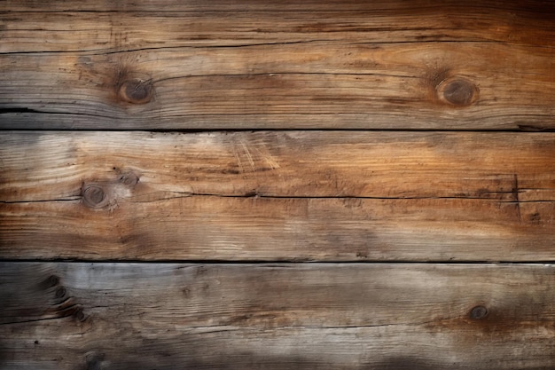 Textura de fondo de madera antigua de tablas marrones y grises