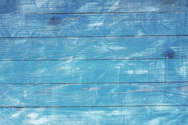 Textura de fondo de madera azul vintage.