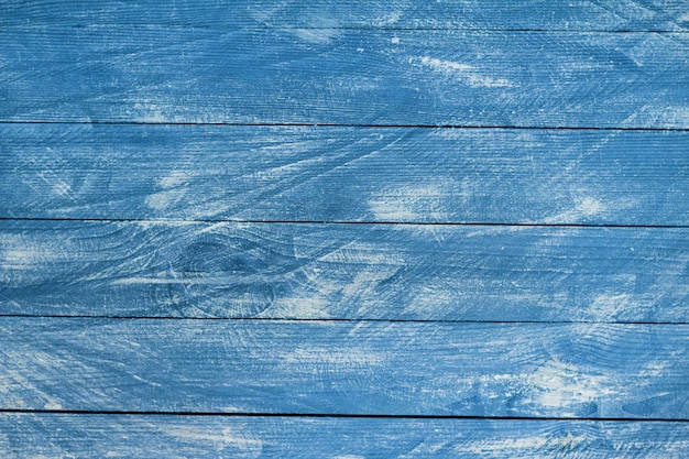 Textura de fondo de madera azul vintage.