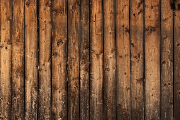 Textura de fondo de madera marrón o viejos paneles de madera marrón con un patrón de madera natural