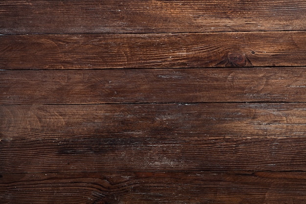 Foto textura de fondo de madera marrón vintage. antiguo muro de madera pintada