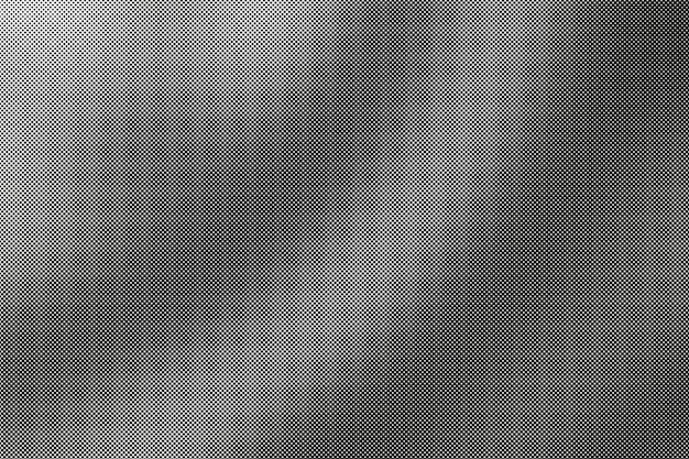 Textura de fondo de medio tono con gradiente negro y blanco