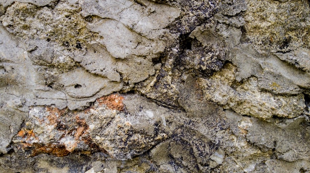 Foto textura de fondo de un montón de paredes de piedra