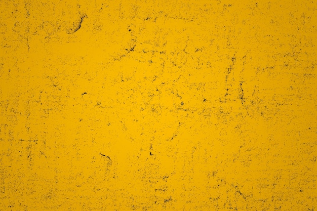 Textura de fondo de muro de hormigón de grunge amarillo