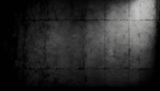 Foto textura de fondo negro de piedra en blanco para diseño ai generativo