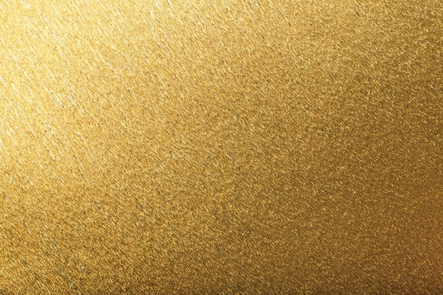 Textura del fondo de oro del papel acanalado ondulado, primer.