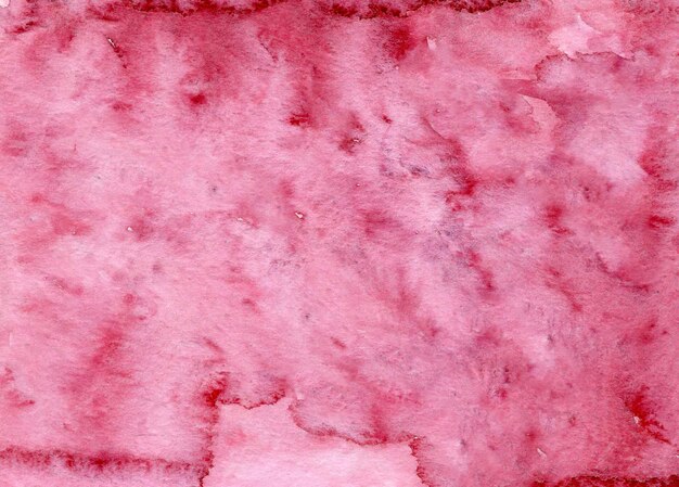 la textura de fondo del papel de acuarela rosa