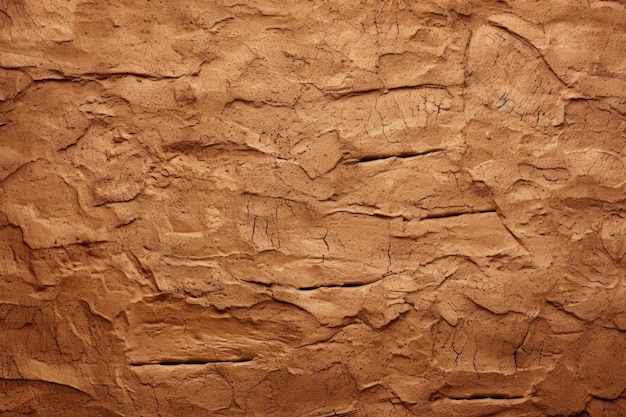 Textura y fondo de pared de arcilla en una casa de arcilla