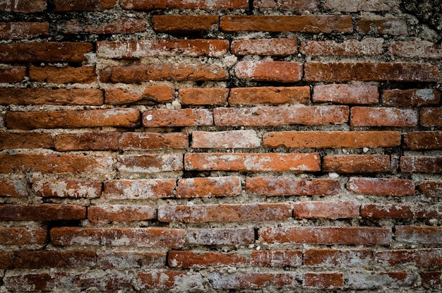 Textura de fondo de pared de ladrillo antiguo