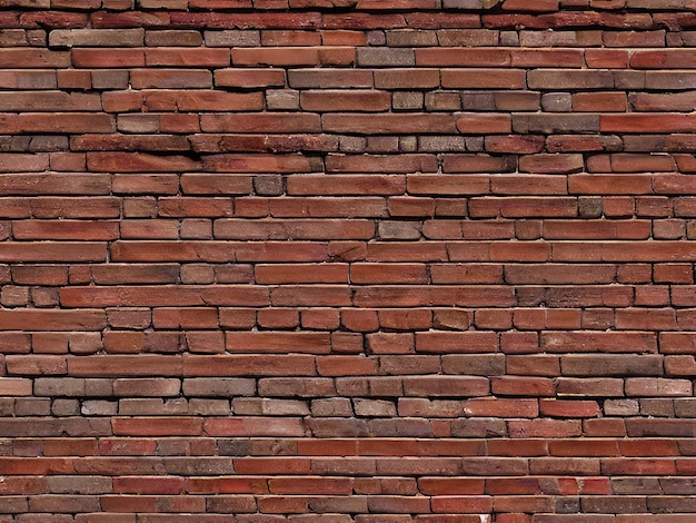 La textura del fondo de la pared de ladrillo o el patrón de la parede de ladrillos