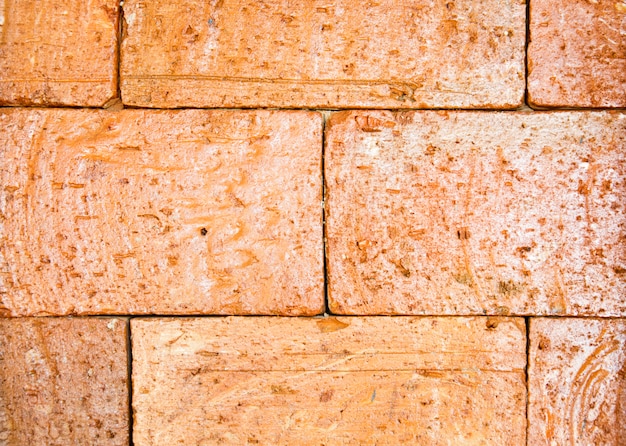 Textura y fondo de la pared de ladrillo.