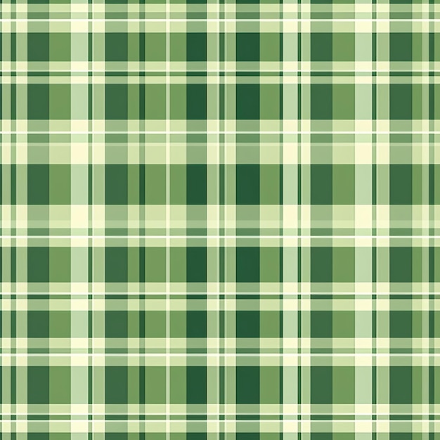 Textura de fondo de patrón a cuadros negro y verde generada por la IA