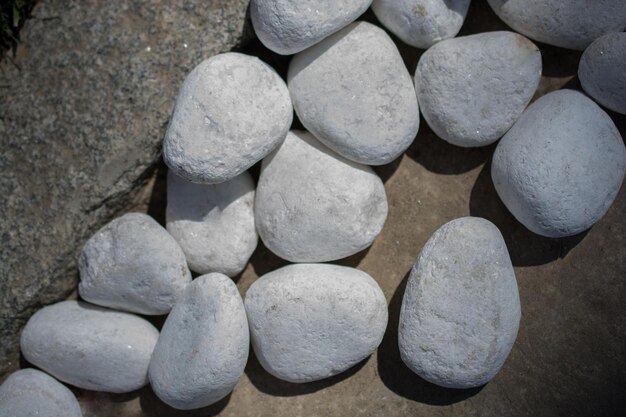 Textura de fondo de pequeños guijarros Piedras