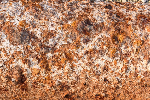 Textura de fondo de piedra de acero corten metal marrón naranja oxidado grunge