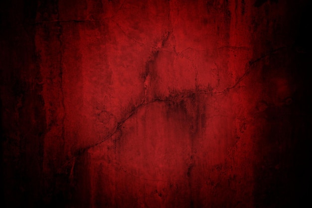 Textura de fondo rojo grunge abstracto fondo oscuro rojo aterrador