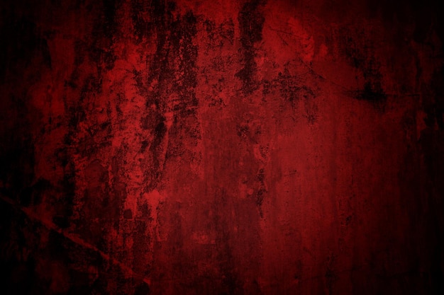 Textura de fondo rojo grunge abstracto fondo oscuro rojo aterrador