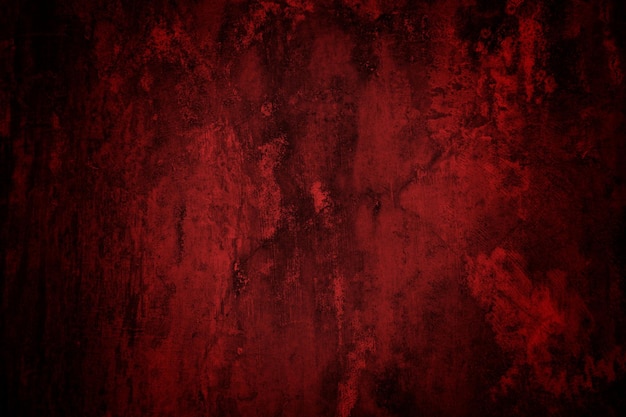 Textura de fondo rojo grunge abstracto fondo oscuro rojo aterrador