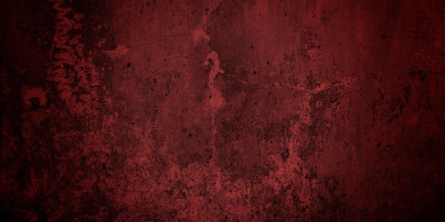 Textura de fondo rojo grunge abstracto fondo oscuro rojo aterrador