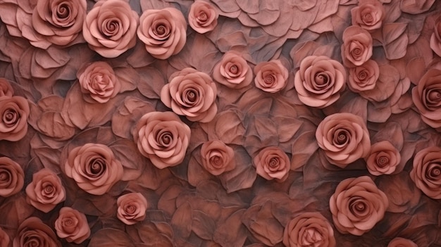 Textura de fondo de Stone Copper Rose en blanco para el diseño