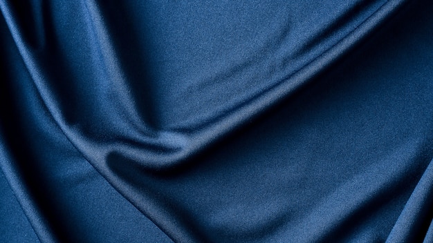 Textura de fondo de tela de tela azul