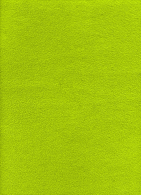 Textura de fondo de vellón verde. Vista cercana