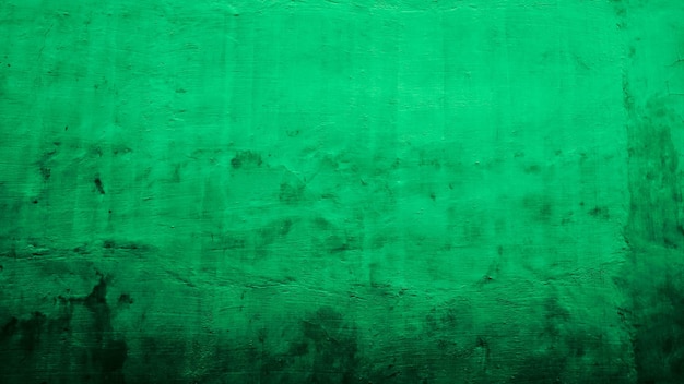 Textura de fondo verde de la superficie de la pared de cemento