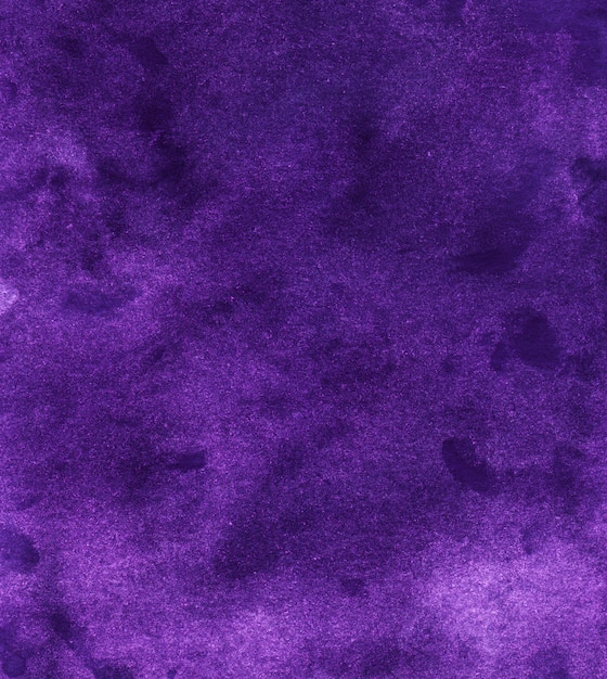 Textura de fondo violeta oscuro vintage acuarela. Fondo púrpura antiguo abstracto de Aquarelle. Pintado a mano