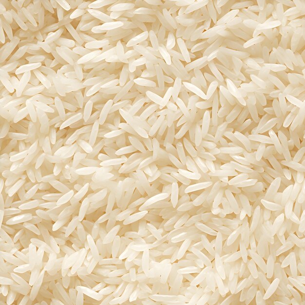 Textura fotográfica de grano de arroz pegajoso patrón sin costuras
