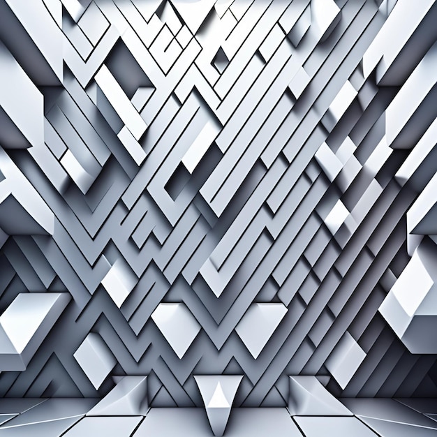 Textura futurista em alta qualidade com estrutura triangular e retangular em blocos aleatórios com
