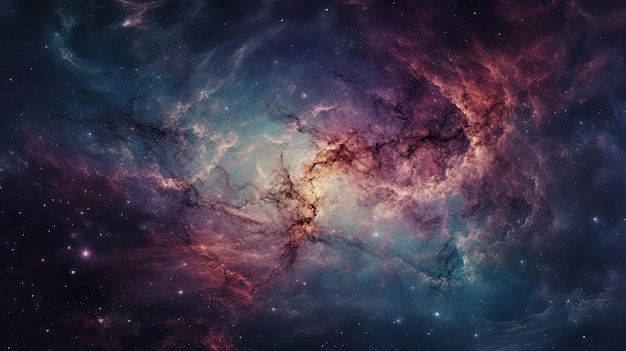 textura de galaxia arremolinada que captura los patrones cósmicos y los tonos celestiales