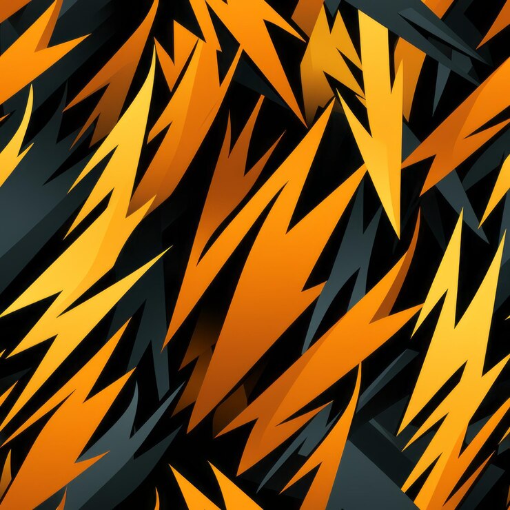Foto textura geométrica colorida textura sin costuras para el diseño de envases ai generada