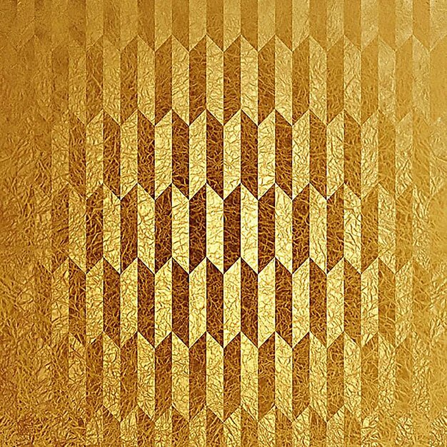 Textura geométrica dorada