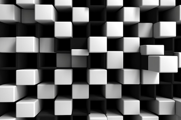 Foto textura geométrica monocromática en blanco y negro