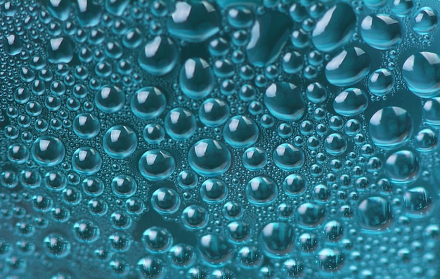 Textura de gotas de agua