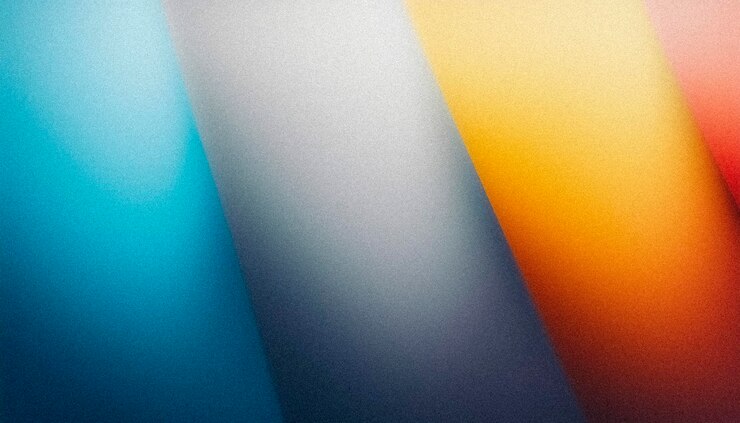 Foto textura granulada abstrata com gradientes de cor