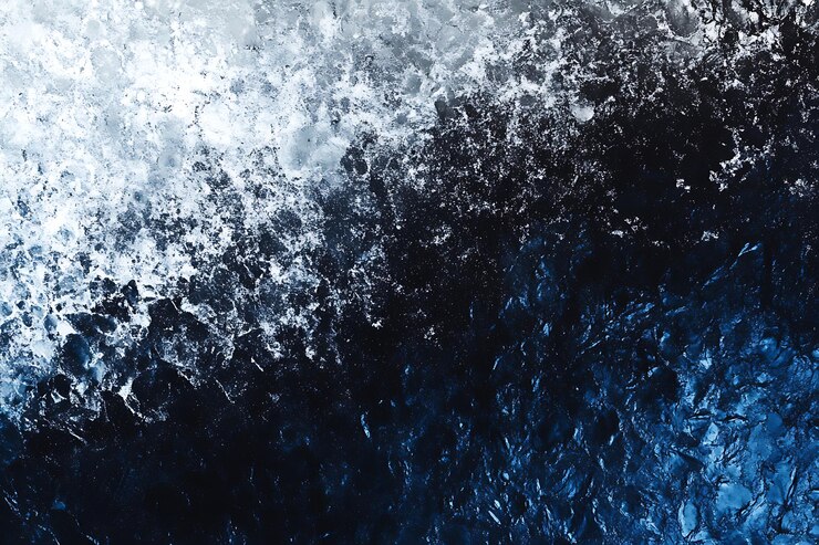 Textura Grunge Abstracta Azul y Blanca