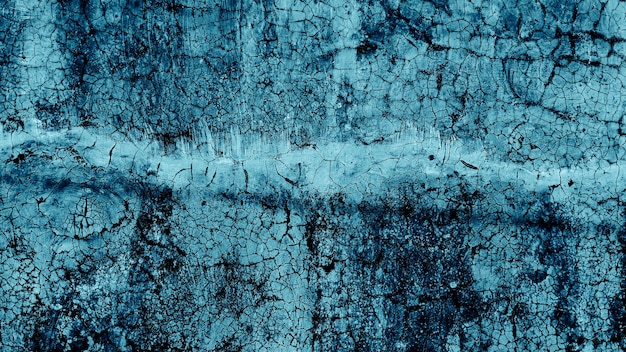 textura grunge azul fundo de parede velha cimento