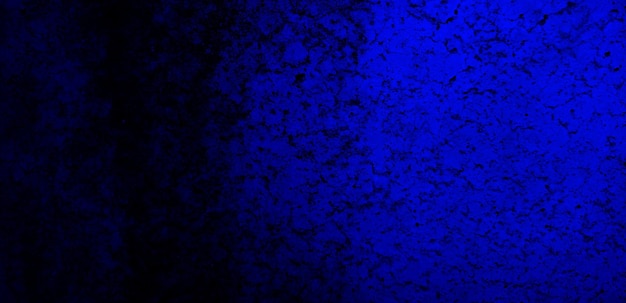 Textura grunge azul oscuro aterrador para el concepto de horror de pared azul oscuro de fondo