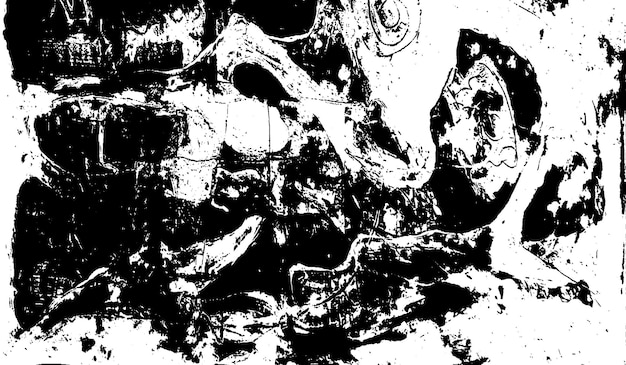 Textura grunge en blanco y negro. fondo de superficie de ilustración abstracta.