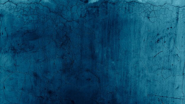 Foto textura grunge fondo azul de cemento de pared vieja