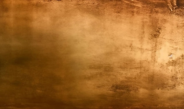 Textura grunge oxidada de metales de cobre y bronce con un efecto de fondo dorado