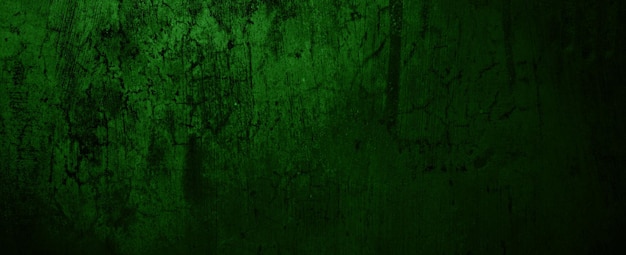 Textura grunge de pared verde. Cemento negro verde oscuro