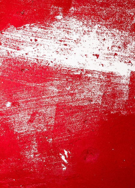 Textura grunge pintada de rojo