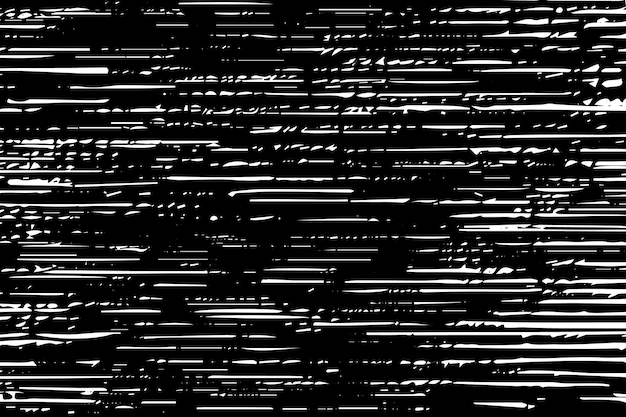 Textura grunge en rayas negras y blancas sobre fondo blanco
